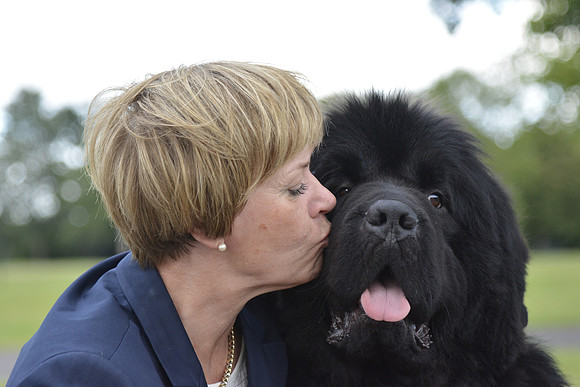 Elina Haapaniemi with Ch. Kenamu Break The Mould Merrybear
