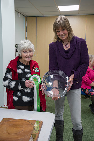 Presentation to Sara Davies